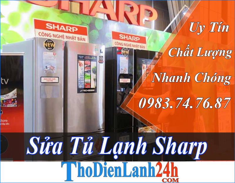 Sửa Tủ Lạnh Sharp Tại Nhà Chất Lượng Nhanh - Bảo Hành