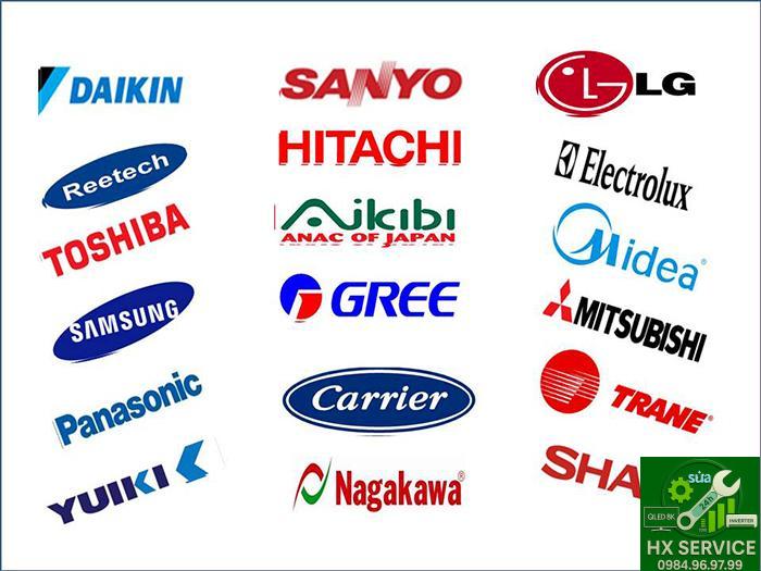 Nhận Bơm Ga Các Thương Hiệu Điều Hòa Phổ Biến Tại Việt Nam