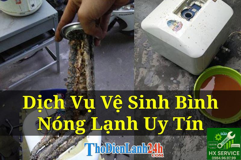Dịch Vụ Vệ Sinh Bình Nóng Lạnh Tại Nhà Sạch Sẽ Giá Tốt
