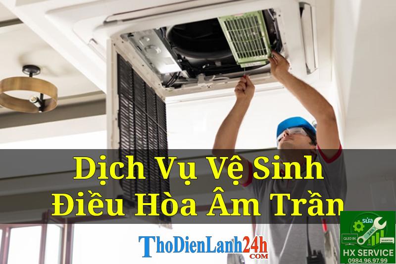Vệ Sinh Điều Hoà Âm Trần Tại Nhà Nhanh Chóng - Tốt Nhất Hiện Nay